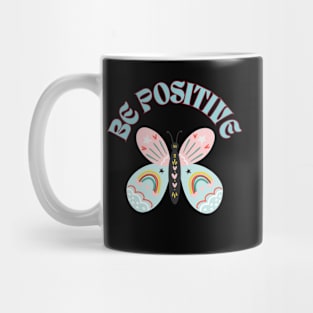 Be Positive Butterfly Mug